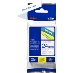 TZe-Schriftbandkassette für P-touch, laminiert, 24mm breit, 8m lang, weiß