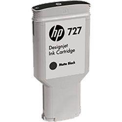 Inkjetpatrone HP 727, Inhalt 300ml, schwarz matt