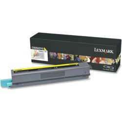 Toner C925H2, für C 925DE, 925DTE, C 925 Series, 7500, gelb