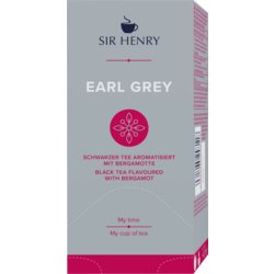 Tee Sir Henry, Earl Grey, Packung mit 25