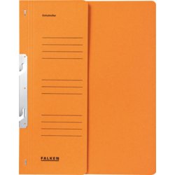 Einhakhefter, für Format A4, für Anzahl Blatt 170, 240mm breit, orange