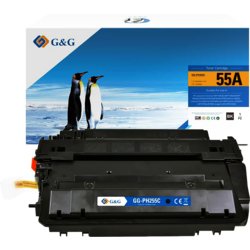 Toner kompatibel zu HP 55A/55X, Canon 724/724H, 6000, schwarz