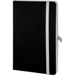 Chronobook Buchkalender Black & White Edition, CHRONOPLAN