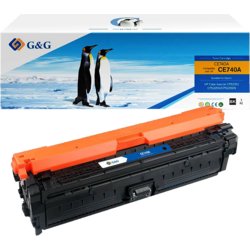 Toner kompatibel zu HP 307A, 7000, Kompatibel mit Original CE740A, schwarz