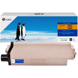 Toner kompatibel mit OKI 44469803, 3500, schwarz