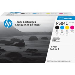 Toner SU400A, 7900, Deckung 5%, schwarz, cyan, magenta, gelb