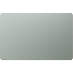 Glasboard RC matt, Ecken abgerundet, Tafelbreite 150cm, sage green