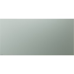 Glasboard matt, Tafelbreite 200cm, Tafelhöhe 100cm, sage green