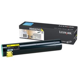 Toner X945X2, für X-940E, 945E, 22000, gelb