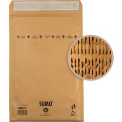 Papierpolstertasche SUMO®, 71.4g, Fenster nein, HK, natron braun