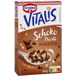 Schokomüsli VITALIS, Inhalt 600g