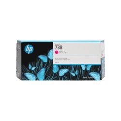 HP Inkjetpatrone 738, Inhalt 300ml, magenta