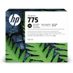 HP Inkjetpatrone 775, Inhalt 500ml, für DesignJet Z6 Pro, schwarz foto