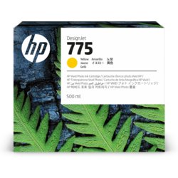 HP Inkjetpatrone 775, Inhalt 500ml, für DesignJet Z6 Pro, gelb