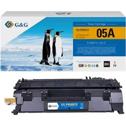 Toner kompatibel zu HP 05A/80A, Canon 719, 2300, schwarz