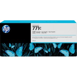 Inkjetpatrone HP 771, Inhalt 775ml, für Designjet Z6200, schwarz foto