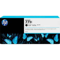 Inkjetpatrone HP 771, Inhalt 775ml, für Designjet Z6200, schwarz matt