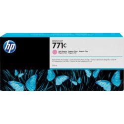 Inkjetpatrone HP 771, Inhalt 775ml, für Designjet Z6200, magenta hell