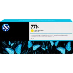 Inkjetpatrone HP 771, Inhalt 775ml, für Designjet Z6200, gelb