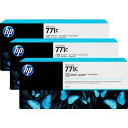 Inkjetpatrone HP 771, Inhalt 775ml, für Designjet Z6200, schwarz foto