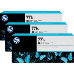 Inkjetpatrone HP 771, Inhalt 775ml, für Designjet Z6200, schwarz matt