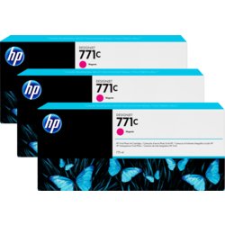 Inkjetpatrone HP 771, Inhalt 775ml, für Designjet Z6200, magenta