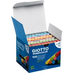 Tafelkreide Giotto Robercolor, 10mm ø, mit Papierhülle nein, sortiert