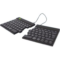 Ergonomische Tastatur R-Go Split Break, Bluetooth 5.0, 307.5mm breit, schwarz