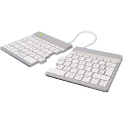 Ergonomische Tastatur R-Go Split Break, Bluetooth 5.0, 307.5mm breit, weiß