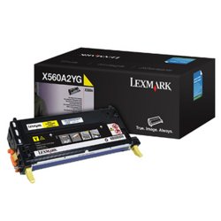 Toner X560, für X560n, X560dn, 4000, gelb