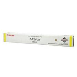 Lasertoner C-EXV-34, für iR ADVANCE 2020, 2025, 2030, 2225, 2230, 16000, gelb