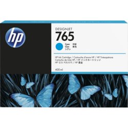 HP Inkjetpatrone 765, Inhalt 400ml, für Designjet T7200, Refill nein, cyan