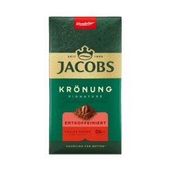 Kaffee Jacobs Krönung, entkoffeiniert, Inhalt 500g, Entkoffeiniert