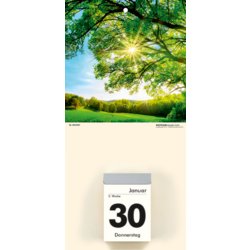 Bildrückwand 340 mit Naturmotiven, ZETTLER Kalender