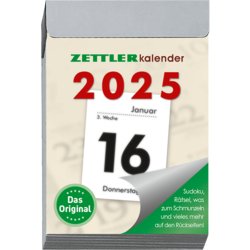 Tagesabreißkalender 301, Kalendarium 1 Tag/1 Blatt, Aufhängeloch nein