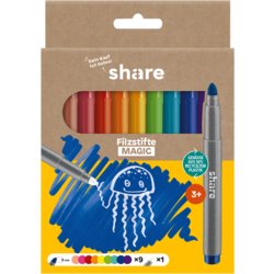 Filzstift Magic 10er-Set, share