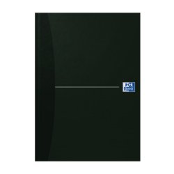 OFFICE Smart Black Gebundenes Buch, A4, kariert, 96 Blatt, schwarz