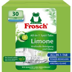 Geschirrspültabs Limone All-in-1, Inhalt der Packung 30 Stück