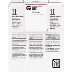 Latex Tinten HP 881, Inhalt 500ml, für HP Latex 3000, 3100, 3500, magenta hell