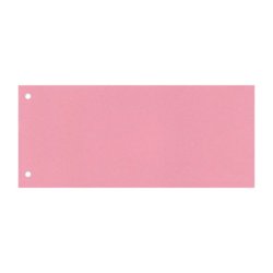 Trennstreifen pastellfarben, Lochung 8cm, 240mm breit, pastellrosa