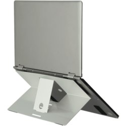 Laptopständer Riser Attachable R-Go, für Gerätetyp 10" ? 22" Laptop, silber