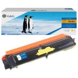 Toner für Brother TN-230, 1400, Kompatibel mit Original TN-230Y, gelb