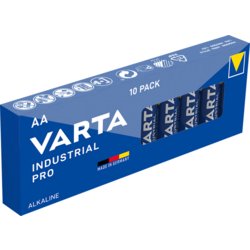 Batterie INDUSTRIAL PRO, Spannung (Volt) 1.5V, Inhalt der Packung 10 Stück