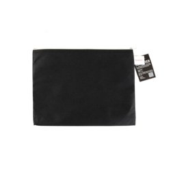 Reißverschluss-Beutel "Non-Woven-Bag", für Format A5, 255mm breit, schwarz