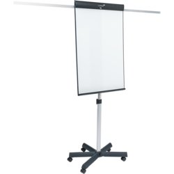 Flipchart SKETCH PRO Sternfuß, mobil, Tafelbreite 68cm, 2 Arme, schwarz