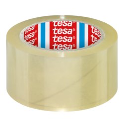 Packband tesapack® Universal, 50mm breit, 66m lang, transparent