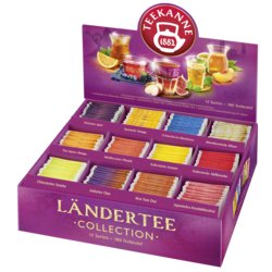 Teekanne Sortimentsbox, Inhalt 383.25g, Ländertee Collection Box